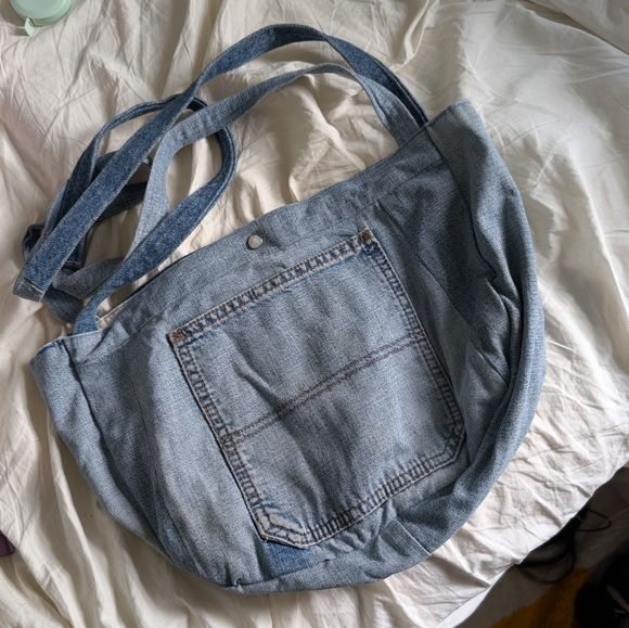 Handmade Jean Purse - Picture 2 of 5